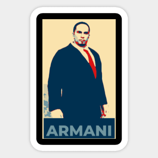 Stefan Armani Obama Style Sticker